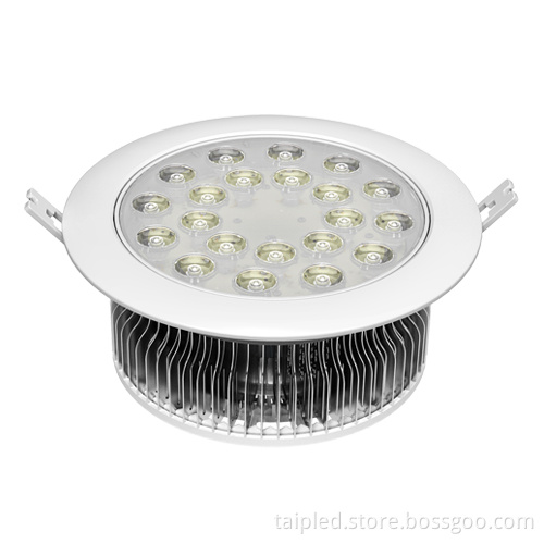 21W Modern Ceiling Light Fixture Down Light LED High Lumens Epistar LED Down Light 120lm/W, SAA, C-Tick CE RoHS